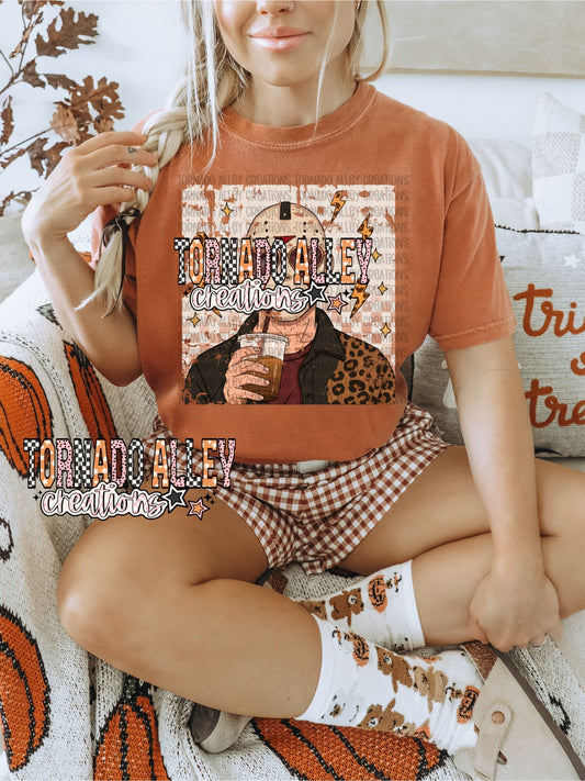 Spooky Horror Coffee Tee