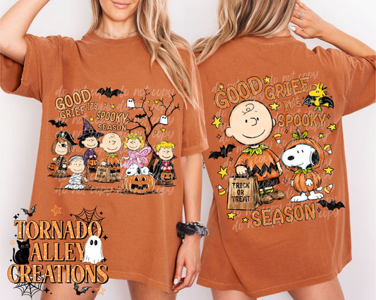 Good Grief It's Spooky Season Tee