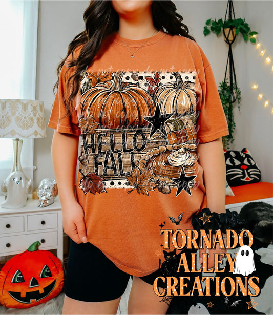 Hello Fall Tee