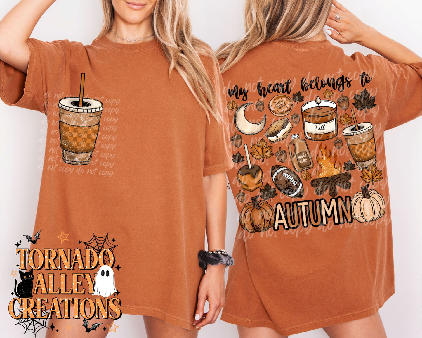Heart Belongs To Autumn Tee