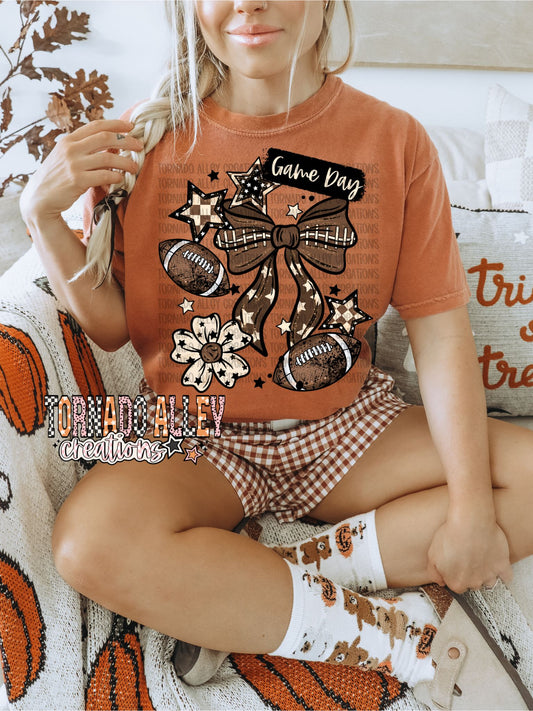 Game Day Football Tee