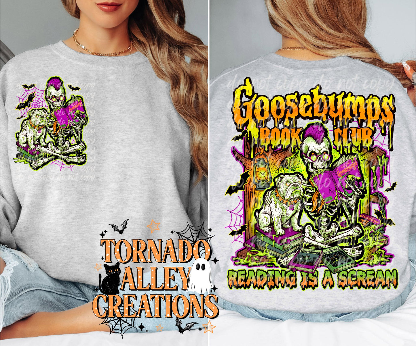 Reading is a Scream Crewneck